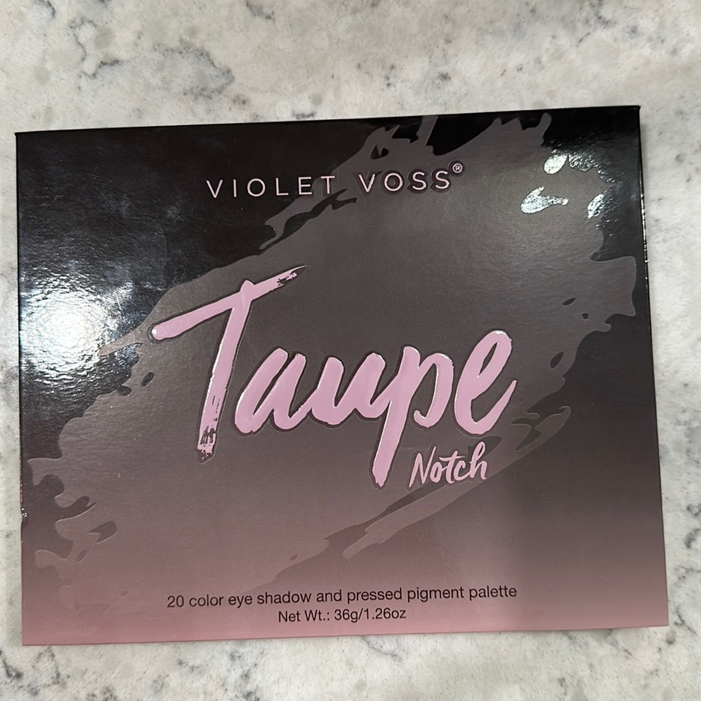 Violet Voss Taupe notch palette